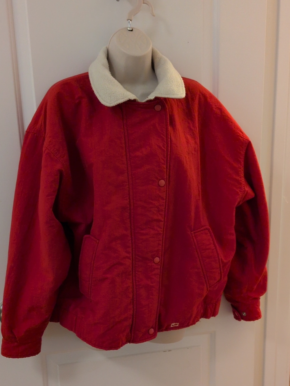 Vintage The Woolrich Woman Sherpa Lined Jacket